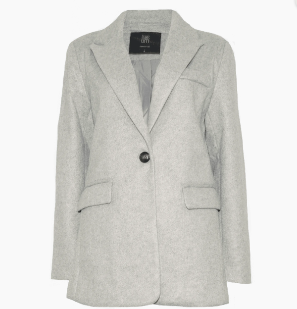 Blazer botão tartaruga