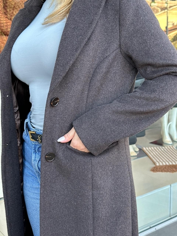 CASACO LA COM GOLA RESPONTADA