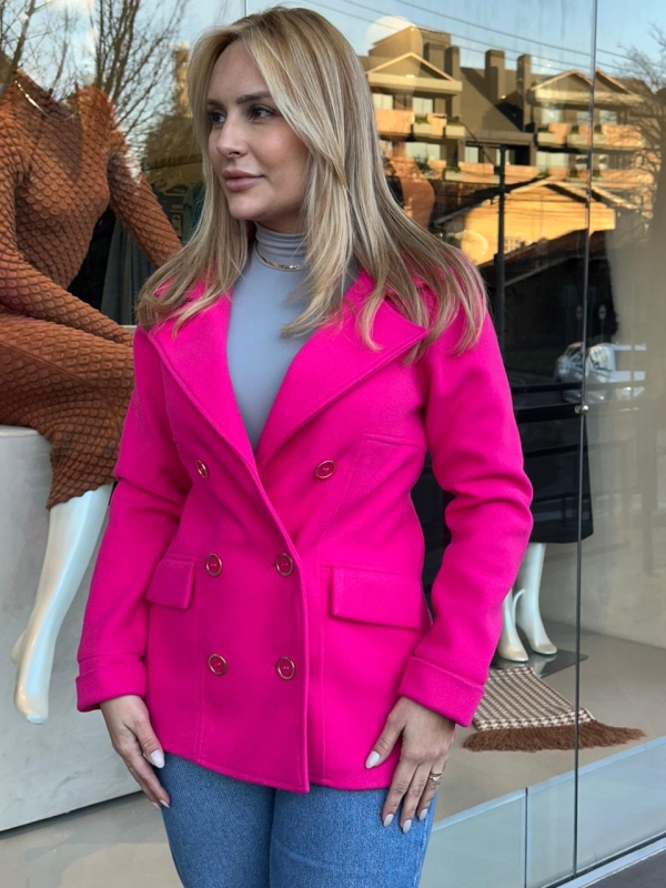Blazer rosa blend