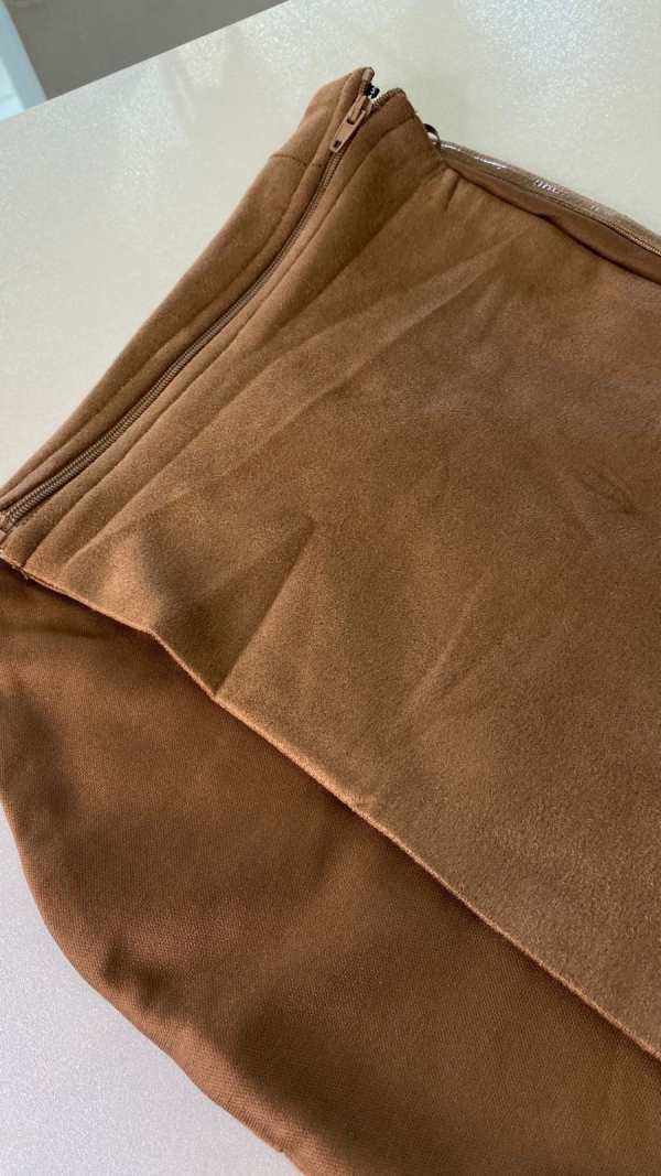 BLUSA DE ALCINHA DE SUEDE - Imagem 3