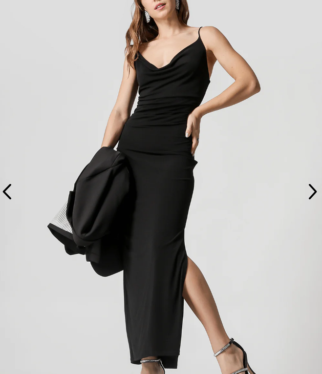 Vestido decote degagê - Imagem 2